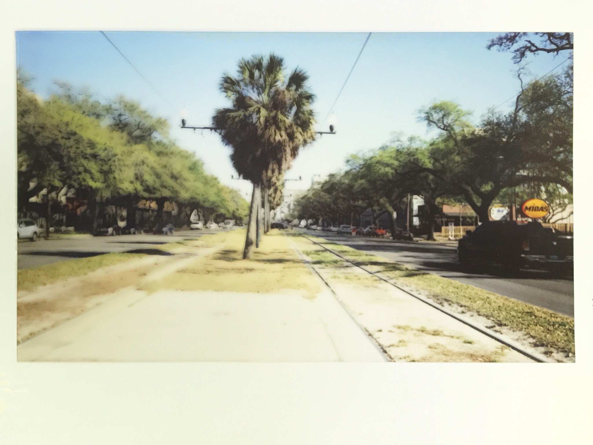 Polaroid photograph scanned from the original print