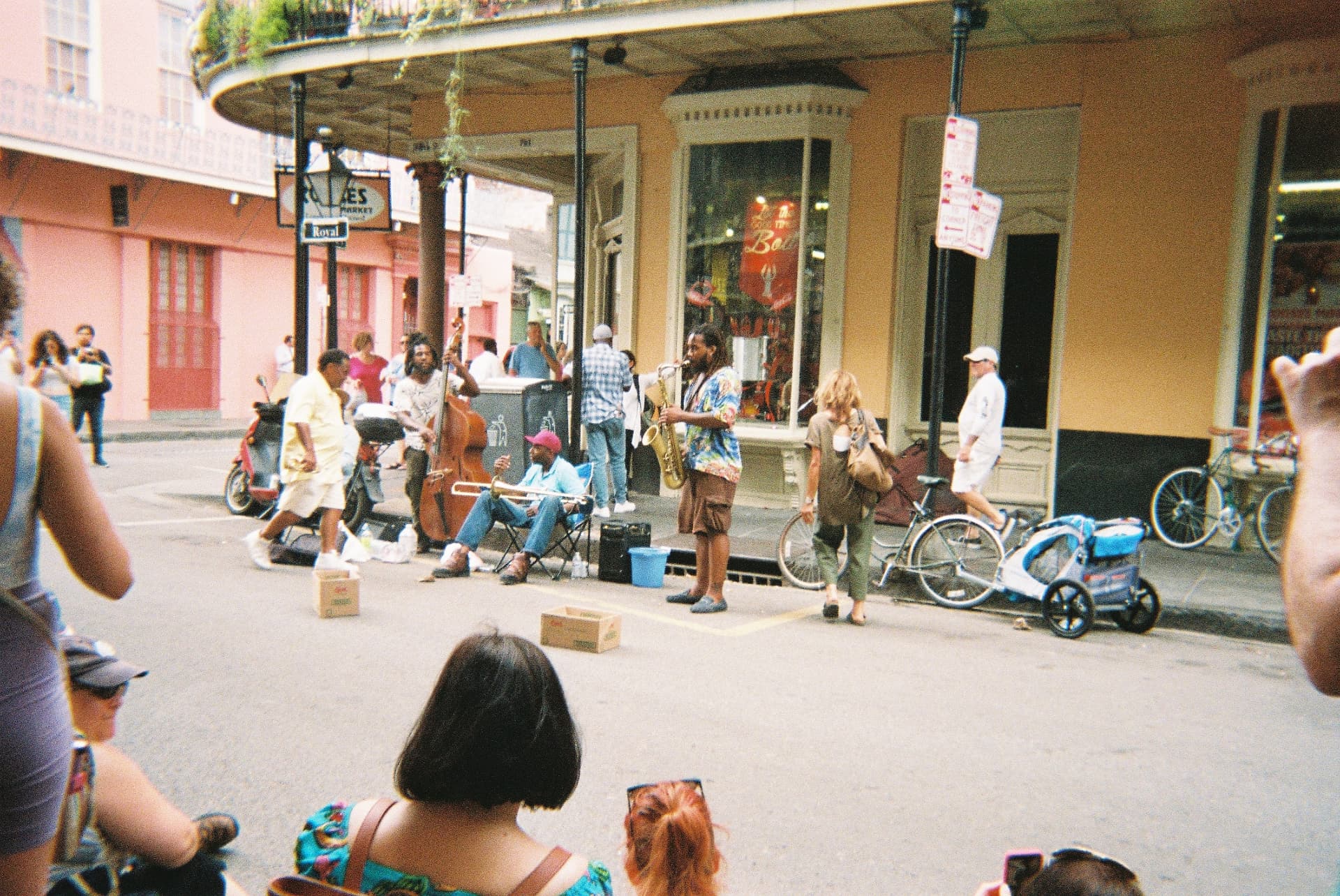 Personal digital photograph of a New Orleans street scene
