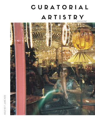 Cover of Curatorial Artistry Magazine, June 2020