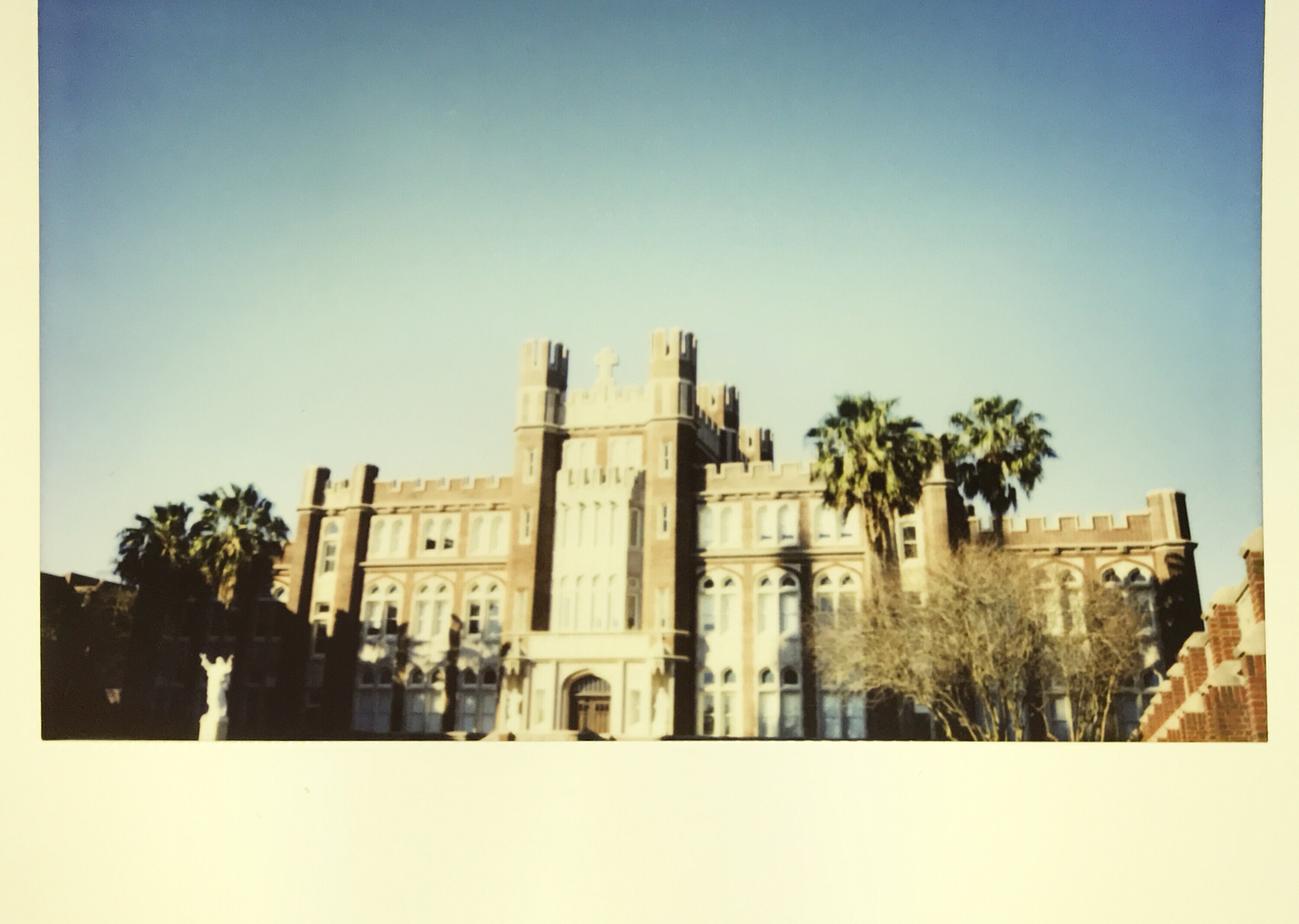 Polaroid photograph scanned from the original print